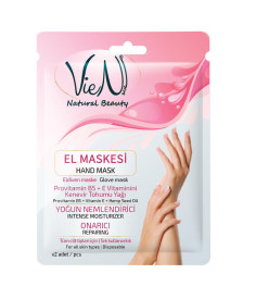 MASKA NA RÚKY - Provitamín B5 + vitamín E + konopný olej